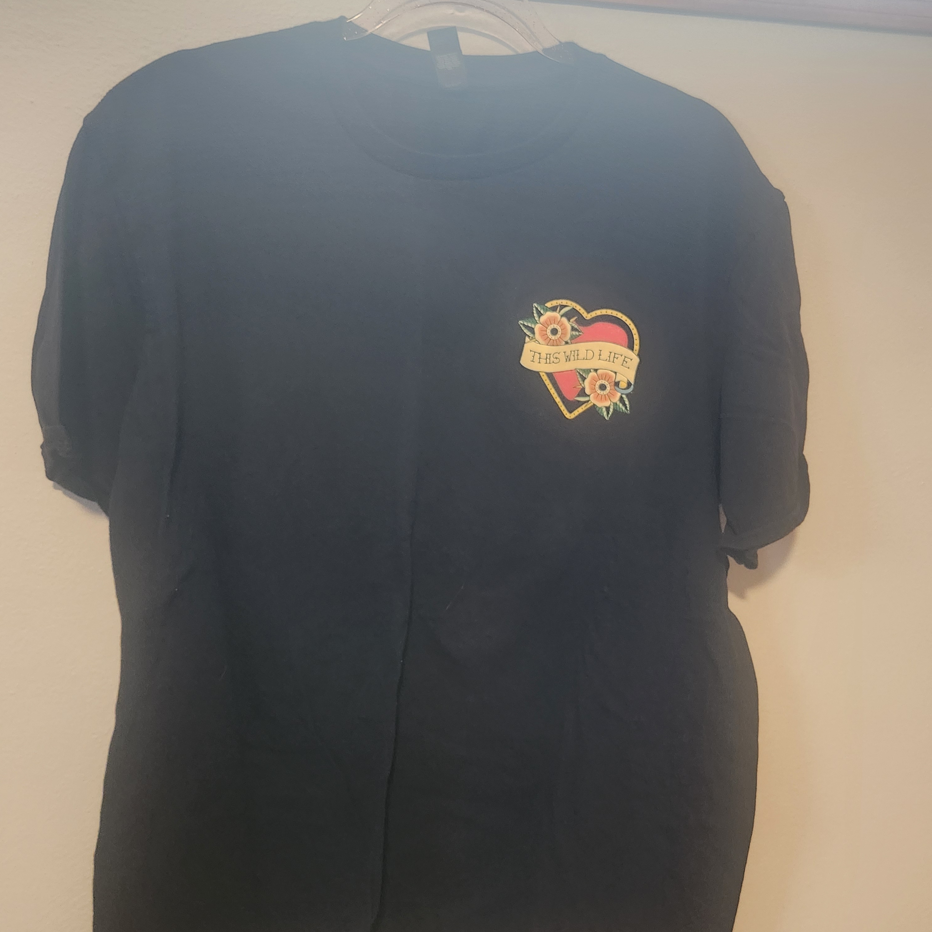 This Wild Life Band Black TShirt